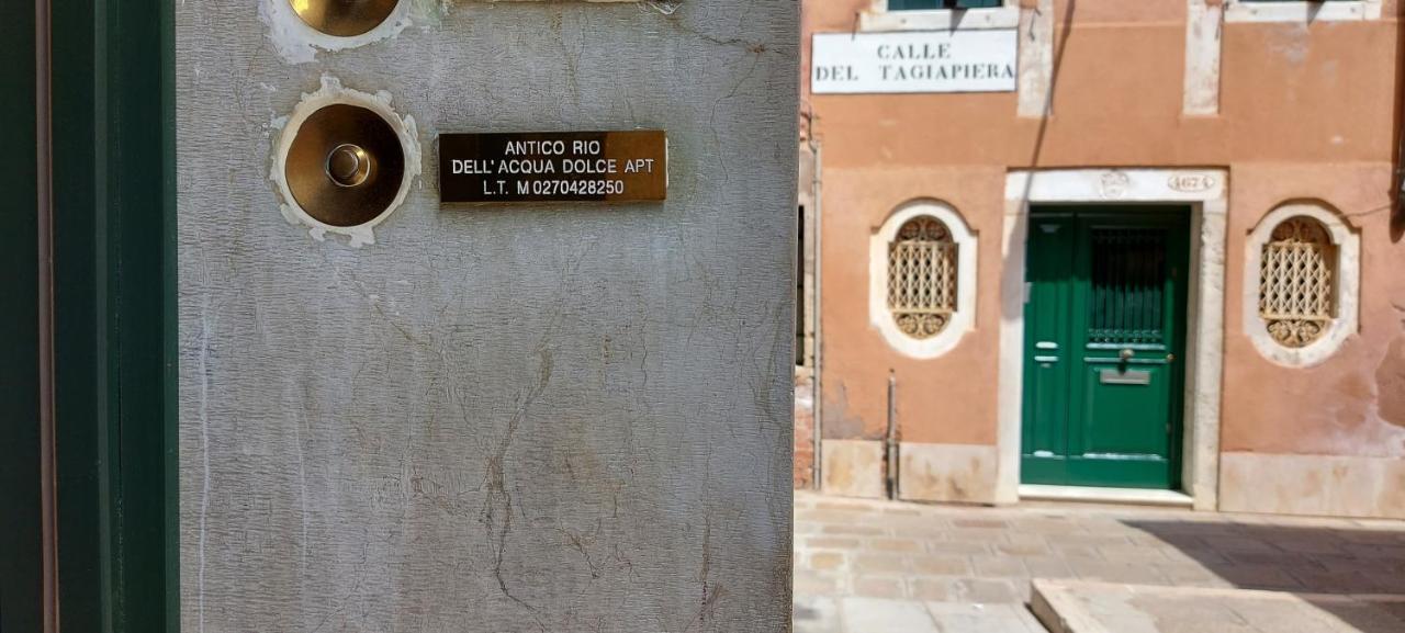 Antico Rio Acqua Dolce Apartment Venezia Eksteriør bilde